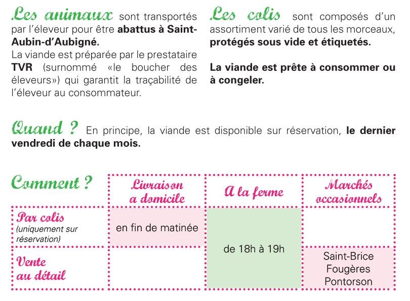 tarif viande bio